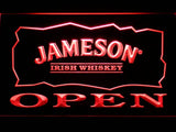 Jameson Open LED Neon Sign USB - Red - TheLedHeroes