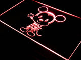 Disney Mini Mickey Mousse LED Neon Sign Electrical - Red - TheLedHeroes