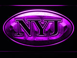 FREE New York Jets (11) LED Sign - Purple - TheLedHeroes