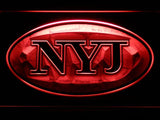 New York Jets (11) LED Neon Sign USB - Red - TheLedHeroes