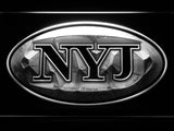 New York Jets (11) LED Neon Sign Electrical - White - TheLedHeroes
