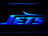 New York Jets (12) LED Neon Sign USB - Blue - TheLedHeroes