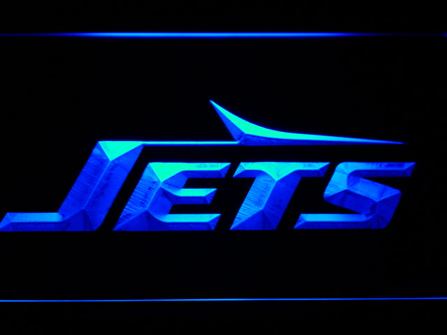 New York Jets (12) LED Sign - Blue - TheLedHeroes