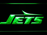New York Jets (12) LED Neon Sign USB - Green - TheLedHeroes
