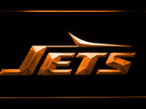 New York Jets (12) LED Neon Sign USB - Orange - TheLedHeroes