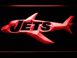 New York Jets (13) LED Sign - Red - TheLedHeroes
