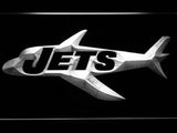 New York Jets (13) LED Neon Sign Electrical - White - TheLedHeroes