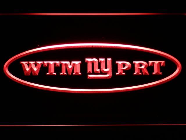 New York Giants  WTM NY PRT LED Neon Sign Electrical - Red - TheLedHeroes