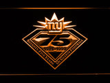 New York Giants 75th Anniversary LED Neon Sign Electrical - Orange - TheLedHeroes
