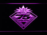 New York Giants 75th Anniversary LED Neon Sign Electrical - Purple - TheLedHeroes