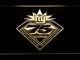 New York Giants 75th Anniversary LED Neon Sign Electrical - Yellow - TheLedHeroes