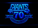 FREE New York Giants 70th Anniversary LED Sign - Blue - TheLedHeroes