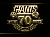 FREE New York Giants 70th Anniversary LED Sign - Yellow - TheLedHeroes