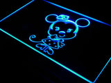 Disney Mini Minnie Mousse LED Neon Sign Electrical - Blue - TheLedHeroes
