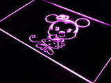 Disney Mini Minnie Mousse LED Neon Sign Electrical - Purple - TheLedHeroes