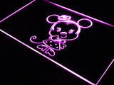 FREE Disney Mini Minnie Mousse LED Sign - Purple - TheLedHeroes