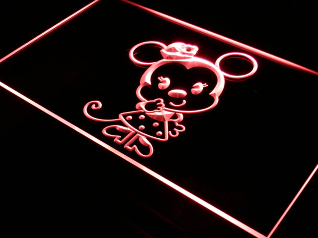 FREE Disney Mini Minnie Mousse LED Sign - Red - TheLedHeroes