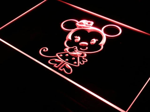 Disney Mini Minnie Mousse LED Neon Sign Electrical - Red - TheLedHeroes