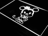 Disney Mini Minnie Mousse LED Neon Sign Electrical - White - TheLedHeroes