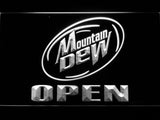 Mountain Dew Open LED Neon Sign Electrical - White - TheLedHeroes