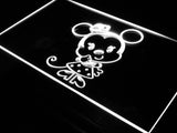 FREE Disney Mini Minnie Mousse LED Sign - White - TheLedHeroes