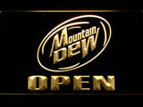 FREE Mountain Dew Open LED Sign - Yellow - TheLedHeroes