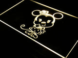 Disney Mini Minnie Mousse LED Neon Sign Electrical - Yellow - TheLedHeroes