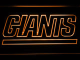New York Giants (8) LED Neon Sign Electrical - Orange - TheLedHeroes