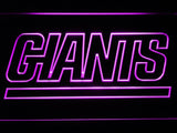 New York Giants (8) LED Neon Sign Electrical - Purple - TheLedHeroes