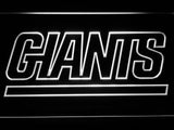 New York Giants (8) LED Neon Sign Electrical - White - TheLedHeroes