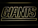 New York Giants (8) LED Sign - Yellow - TheLedHeroes