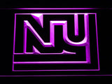 New York Giants (9) LED Neon Sign Electrical - Purple - TheLedHeroes
