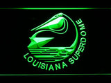 New Orleans Saints Louisiana Superdome LED Neon Sign USB - Green - TheLedHeroes