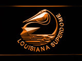 New Orleans Saints Louisiana Superdome LED Neon Sign Electrical - Orange - TheLedHeroes