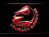 New Orleans Saints Louisiana Superdome LED Neon Sign Electrical - Red - TheLedHeroes