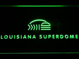 New Orleans Saints Louisiana Superdome (2) LED Neon Sign Electrical - Green - TheLedHeroes