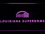 New Orleans Saints Louisiana Superdome (2) LED Neon Sign Electrical - Purple - TheLedHeroes