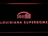 New Orleans Saints Louisiana Superdome (2) LED Neon Sign Electrical - Red - TheLedHeroes