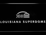 New Orleans Saints Louisiana Superdome (2) LED Neon Sign USB - White - TheLedHeroes