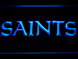 New Orleans Saints (5) LED Neon Sign Electrical - Blue - TheLedHeroes