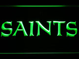 New Orleans Saints (5) LED Neon Sign USB - Green - TheLedHeroes