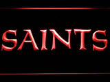 New Orleans Saints (5) LED Neon Sign USB - Red - TheLedHeroes
