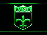 New Orleans Saints (7) LED Neon Sign USB - Green - TheLedHeroes
