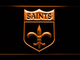 New Orleans Saints (7) LED Neon Sign Electrical - Orange - TheLedHeroes