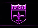 New Orleans Saints (7) LED Neon Sign Electrical - Purple - TheLedHeroes