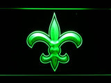 New Orleans Saints (8) LED Neon Sign Electrical - Green - TheLedHeroes