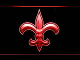 New Orleans Saints (8) LED Neon Sign Electrical - Red - TheLedHeroes