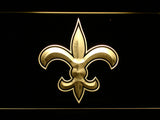 FREE New Orleans Saints (8) LED Sign - Yellow - TheLedHeroes