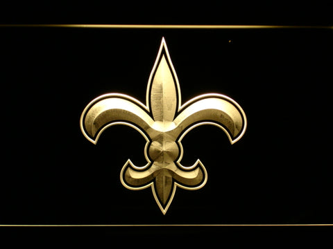 FREE New Orleans Saints (8) LED Sign - Yellow - TheLedHeroes