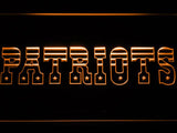 New England Patriots (4) LED Neon Sign Electrical - Orange - TheLedHeroes